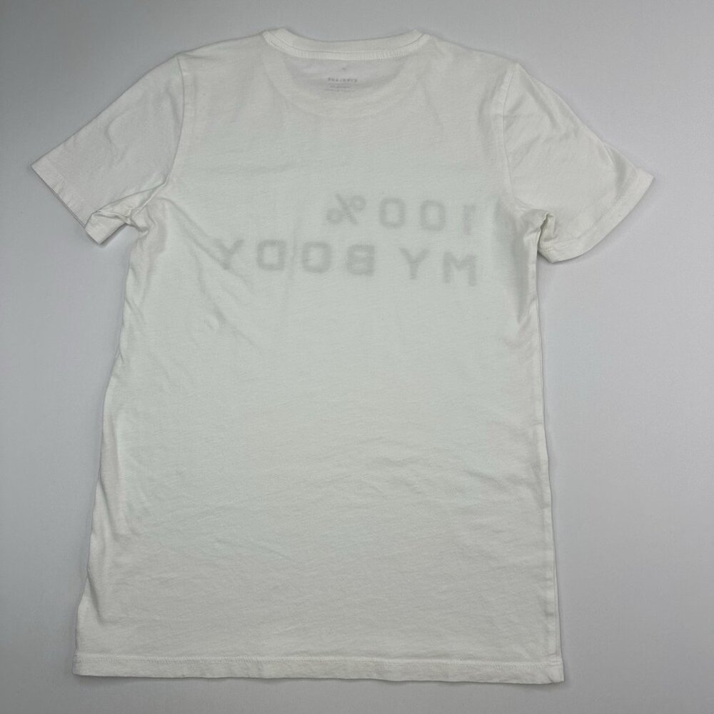 Everlane Women's White 100% My Body Crew Neck Organic Cotton Casual Tee XS/C31 - Picture 6 of 12